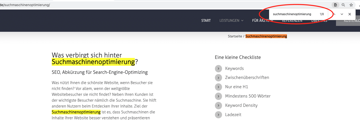 suchmaschinenoptimierung_keywords density